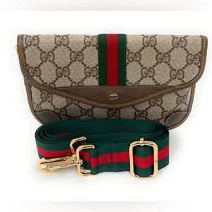 Gucci Clutch Bag Pouch Crossbody Waist Bag Fanny Pack Shoulder Bag Ophidia